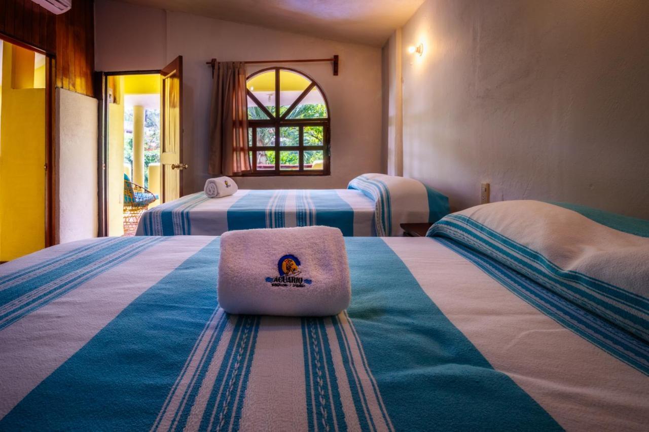 Hotel Bungalows Acuario Puerto Escondido  Ngoại thất bức ảnh